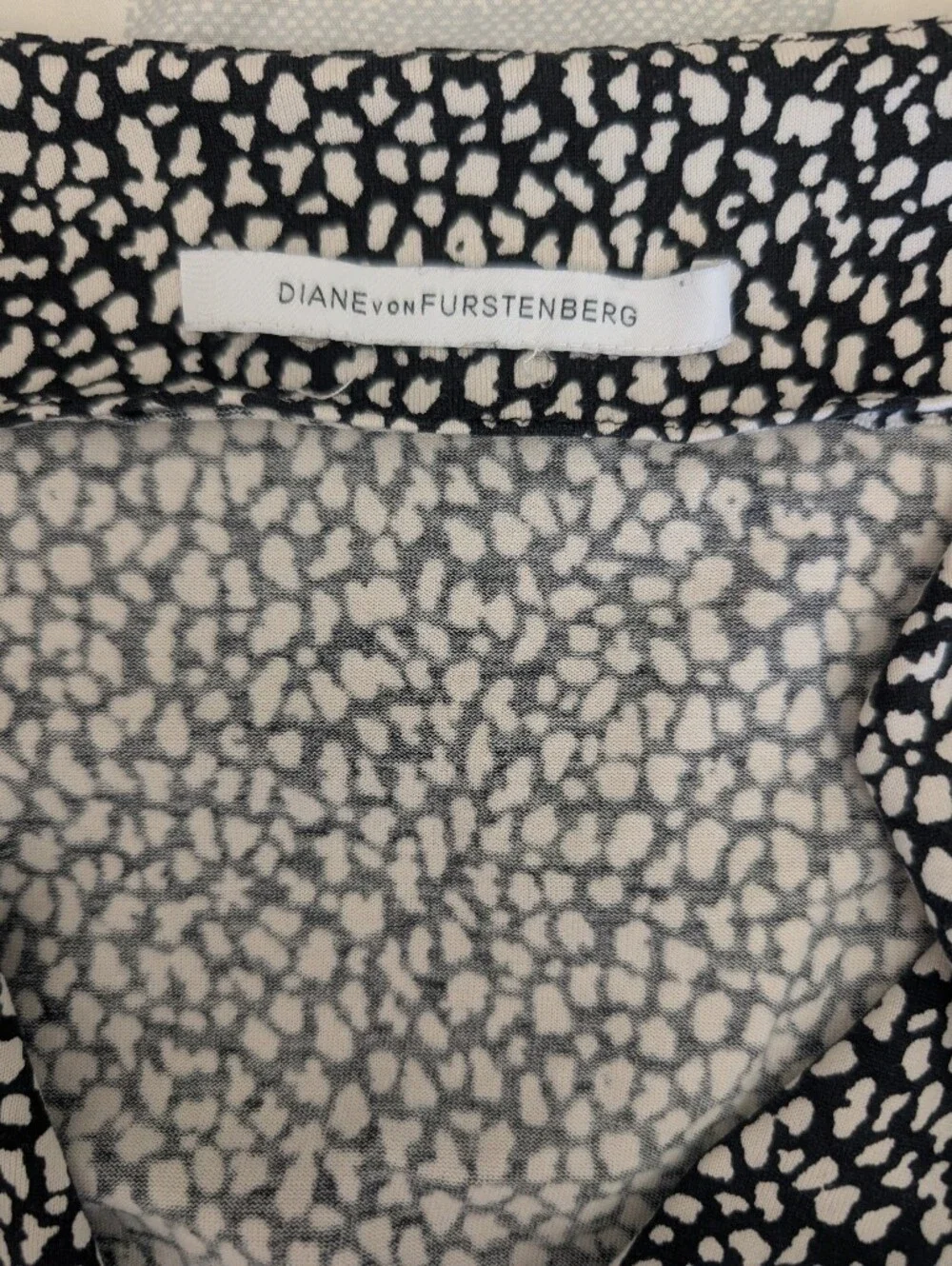 Diane von Furstenberg Womens Small New Julian Two Leopard Print Wrap Dress - Picture 5 of 7